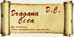 Dragana Čiča vizit kartica